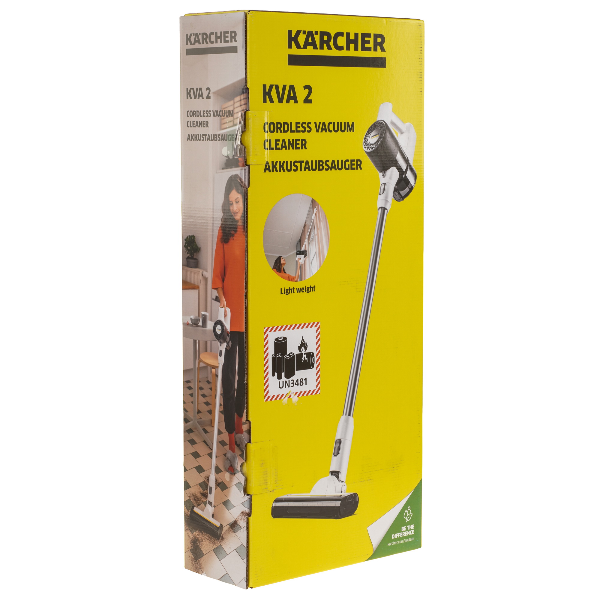 9269510 Пылесос  вертикальный  Karcher KVA 2  белый STDN-0151795 - Вид №9