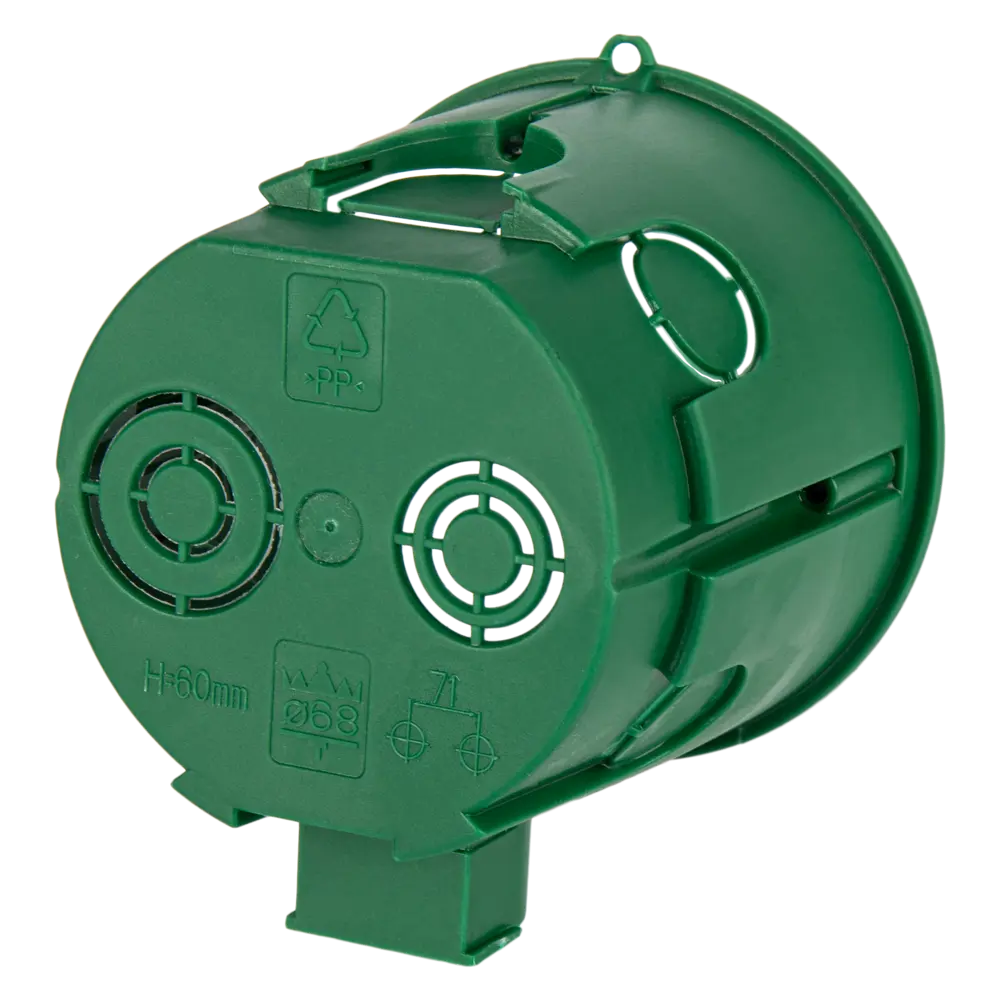 Подрозетник SYSTEME ELECTRIC для сплошных стен 68x60 мм 13353227 STLM-1495197 - Вид №1