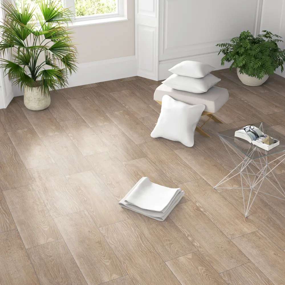 Керамогранит «Клэпборд» 20х60 см 0.84 м² цвет коричневый LB CERAMICS STLM-2169569 - Вид №4