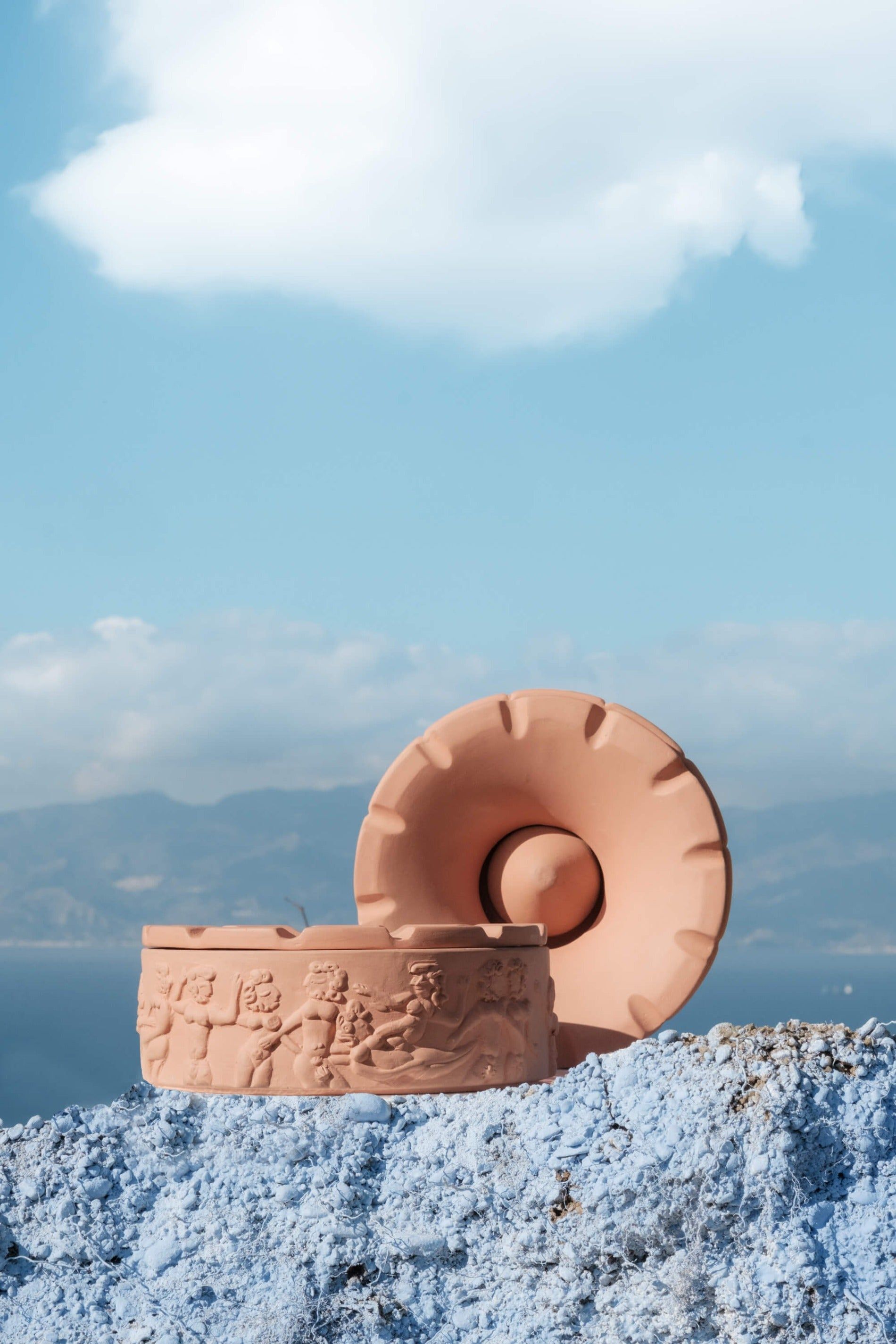 Терракотовая пепельница Seletti Magna Graecia ARCH-00058106 - Вид №1