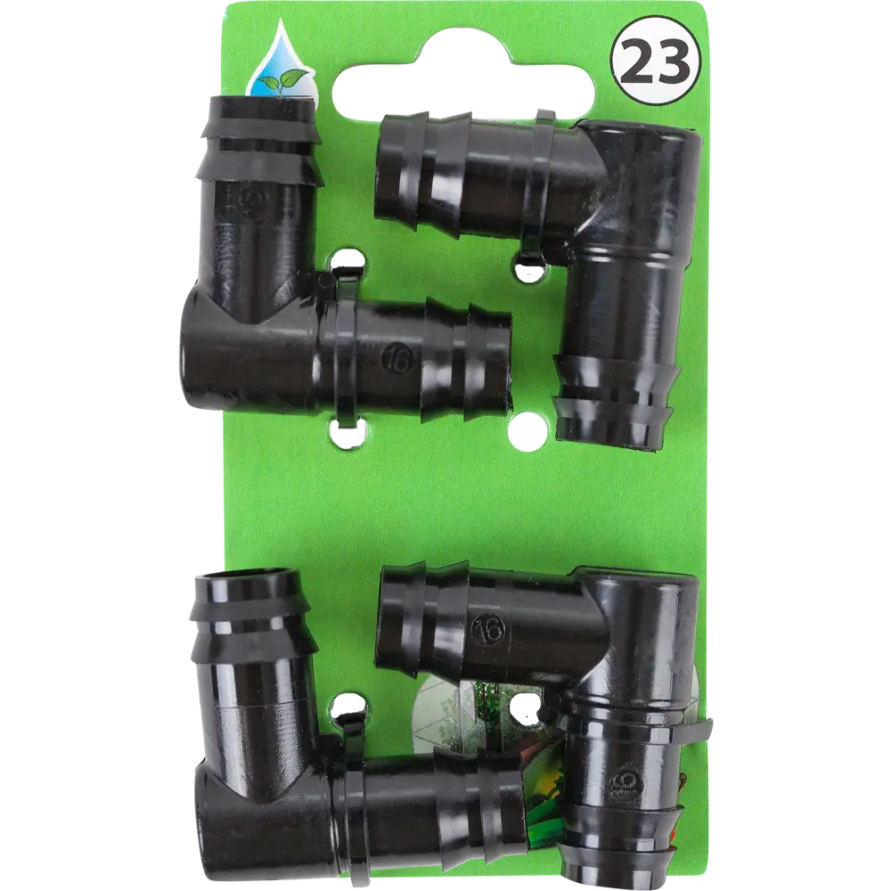 Угол для ПНД трубки BOUTTE , внешний ø16 мм, 4 шт. №23 STLM-2070301