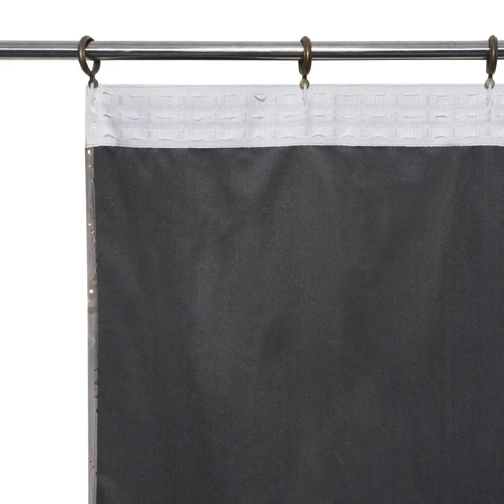 Штора на ленте Inspire Aule 140x280 см цвет серо-коричневый STLM-2102236 - Вид №4