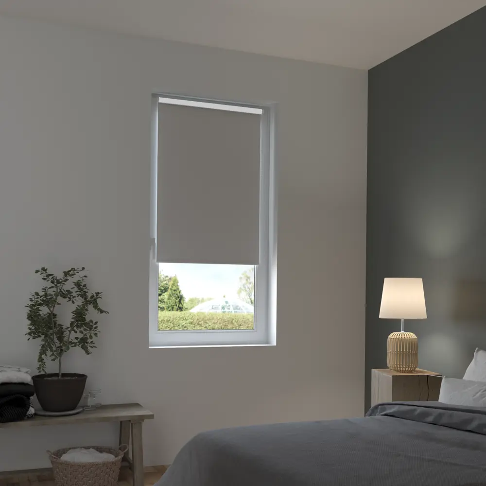 Штора рулонная блэкаут Inspire Santos 40x160 см серая Granit 3 STLM-2100862 - Вид №12