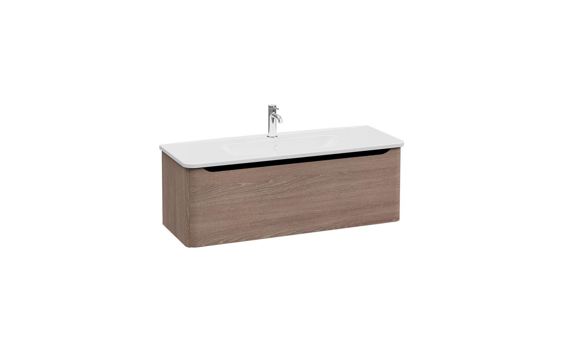 Подвесной шкаф для умывальника со встроенной раковиной VitrA Bathrooms Integra Round ARCH-00114704 - Вид №7