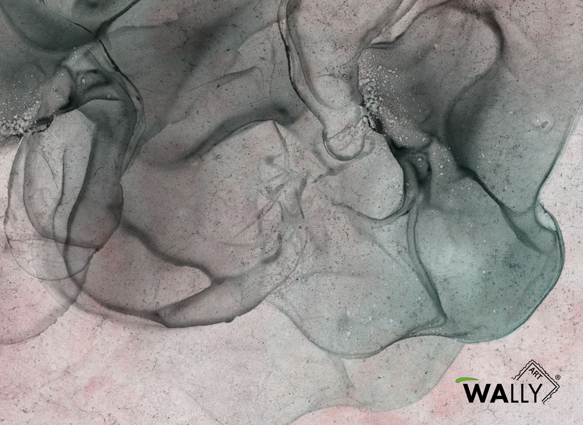 Моющиеся нетканые обои с цветочным рисунком WALLYART Lacollection ARCH-00133943 - Вид №5