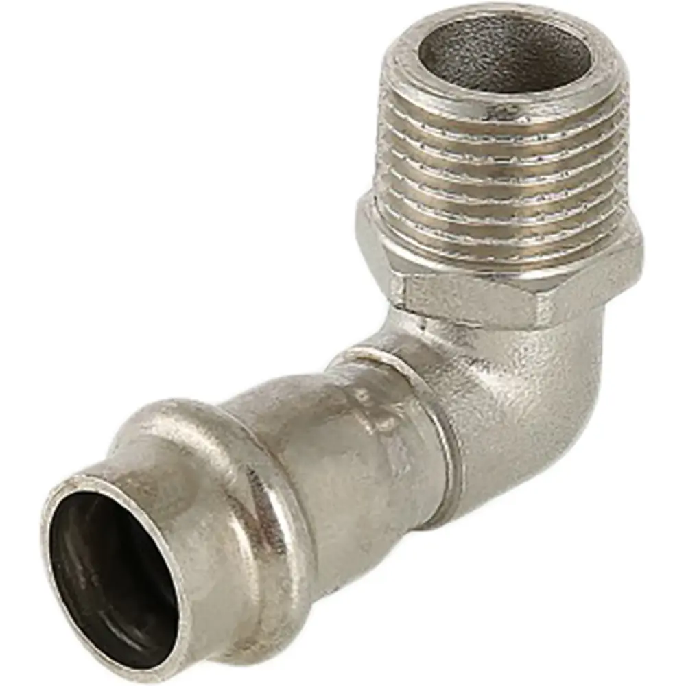 Угол комбинированный 90° Valtec 3/4"x22 мм НР нержавеющая сталь 82563749 STLM-2134676 