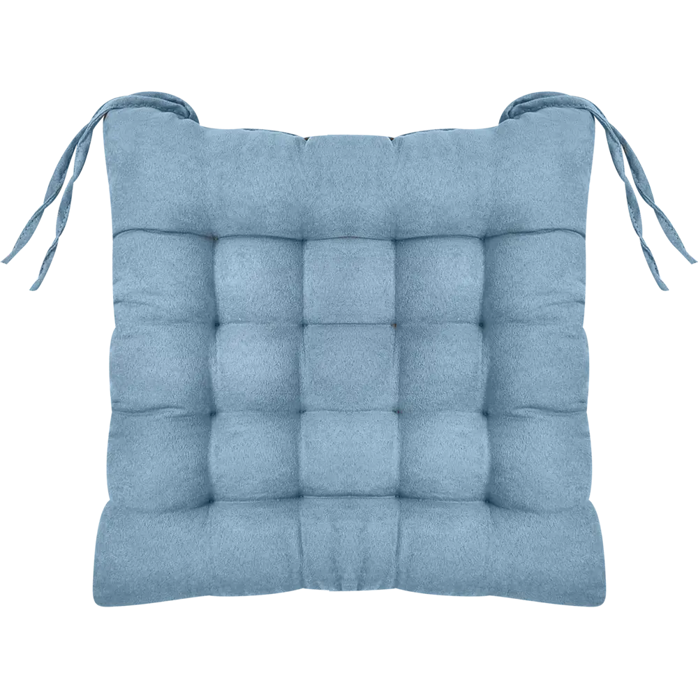 Подушка декоративная 38x38 см цвет серебристый LINEN WAY STLM-2120374