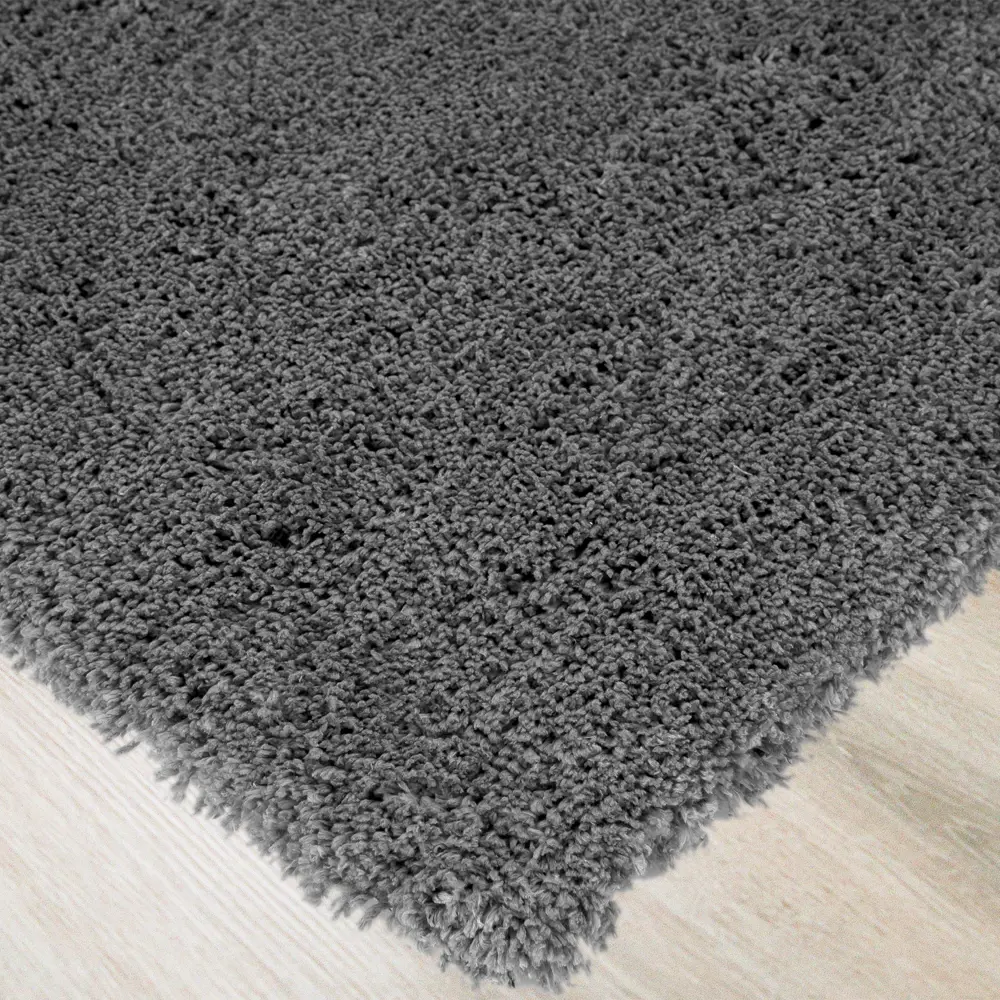 Ковер полиэстер Лавсан Грей 80х150 см цвет серый Amigo STLM-2043370 - Вид №1