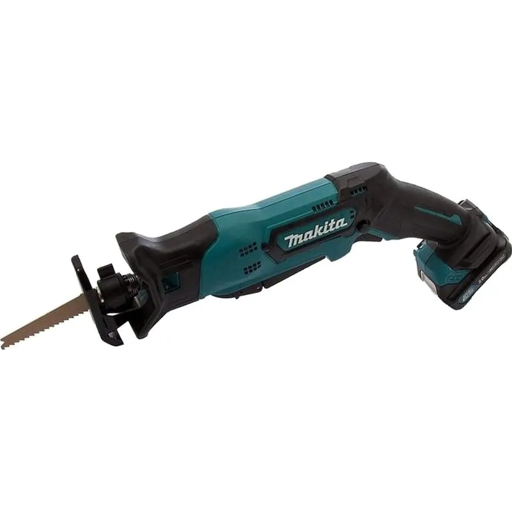 Пила сабельная аккумуляторная Makita JR103DWAE, 10.8 В Li-Ion 2x2 Ач