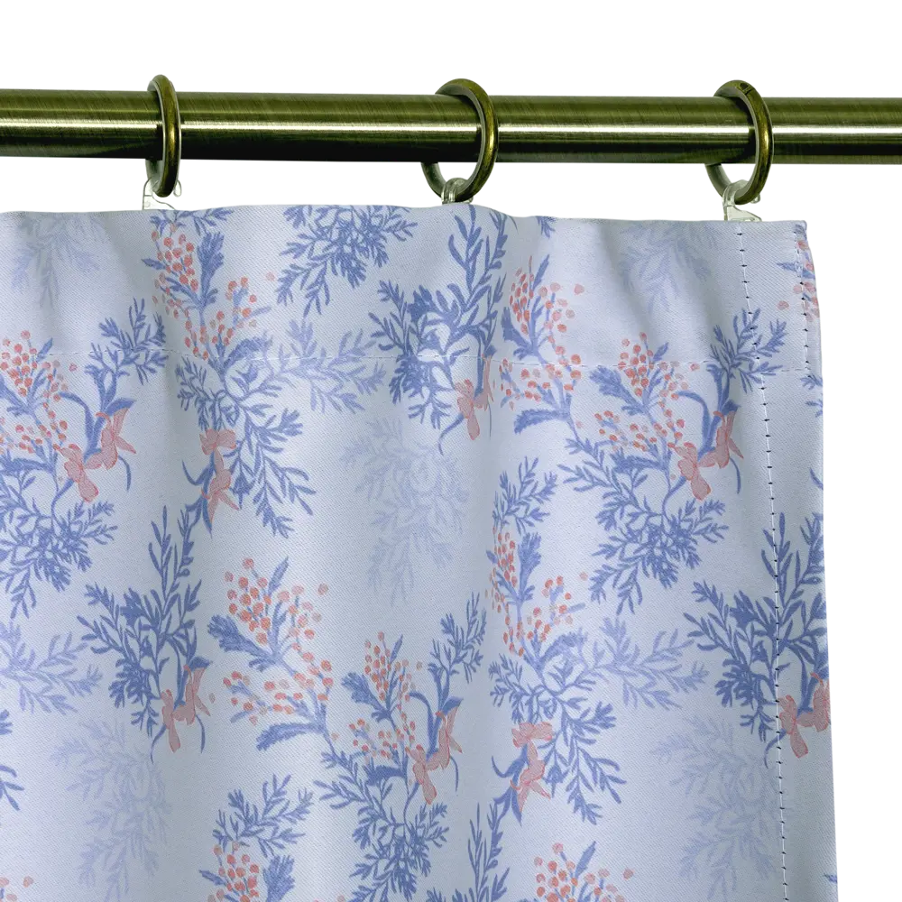 Штора на ленте «Шарм Карлин», 200х260 см, цвет белый SEASONS STLM-2134332 - Вид №3