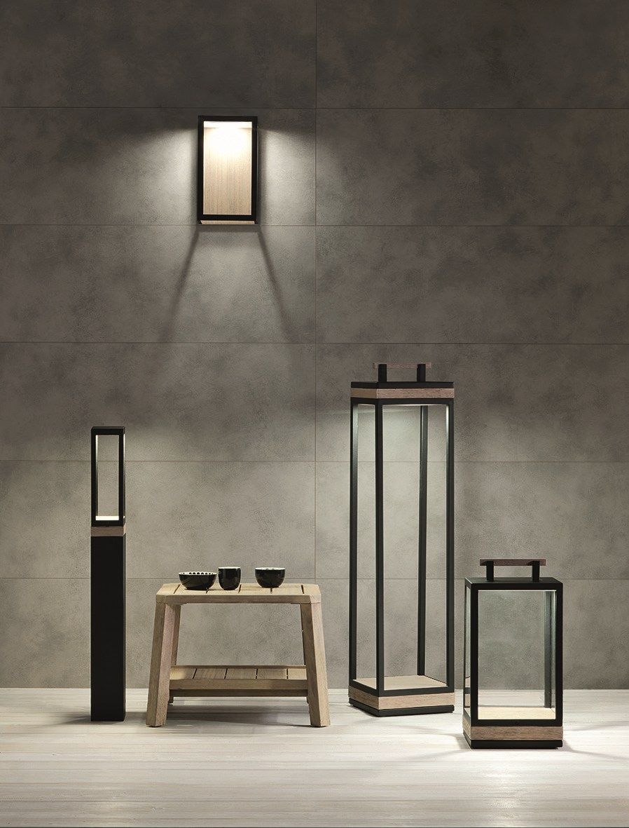 Напольная лампа из тикового дерева Ethimo Carrè ARCH-00084255 - Вид №3