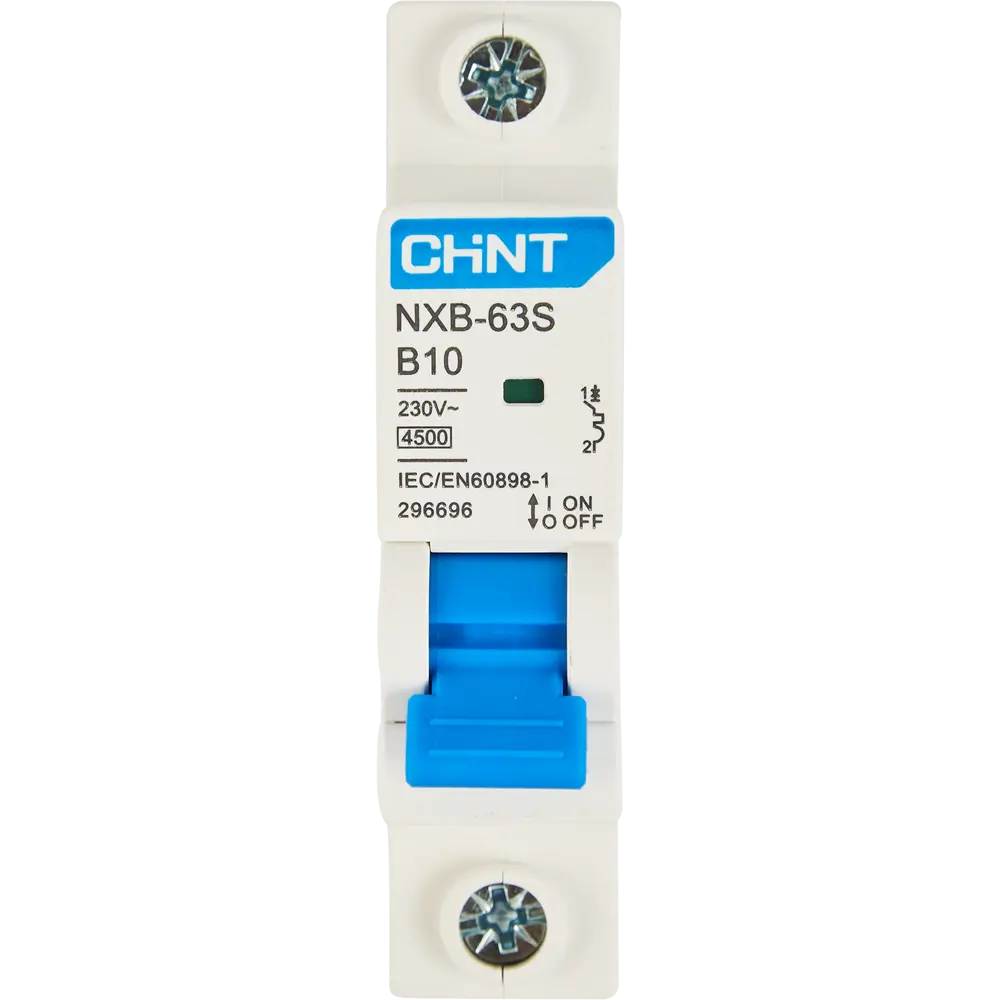 Автоматический выключатель CHINT NXB-63S 1P B10 А 4.5 кА STLM-2135997 - Вид №2