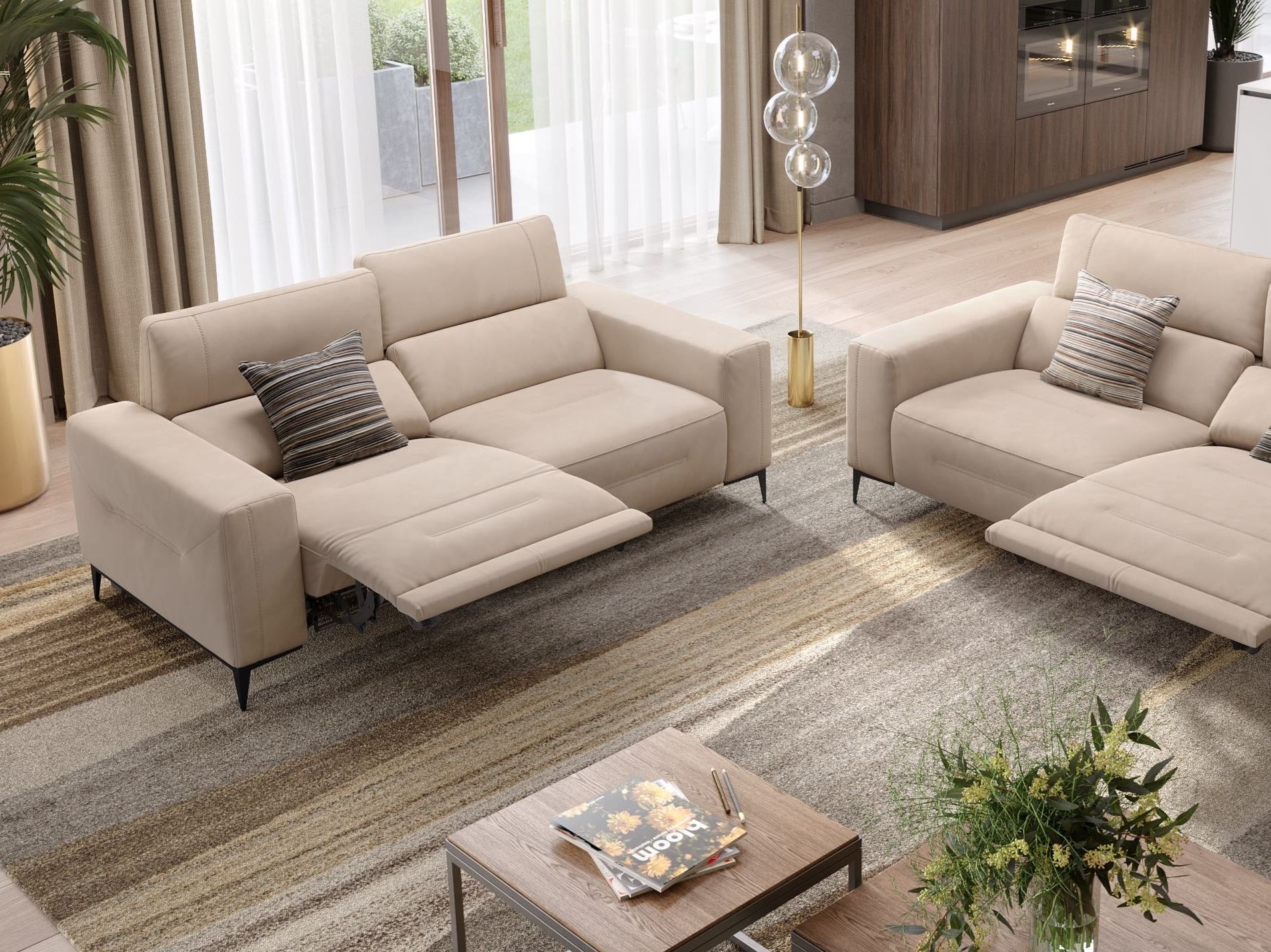 3-местный тканевый диван Sofanella Teramo ARCH-00110433 - Вид №5