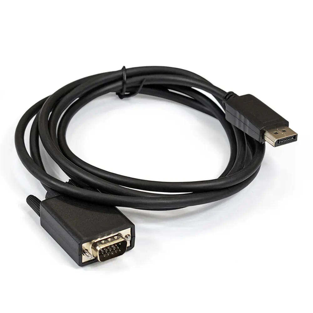 90683154 Кабель DisplayPort-VGA ExeGate EX-CC-DPM-VGAM-1.8 20M/15M 1.8 м экран STLM-0336488