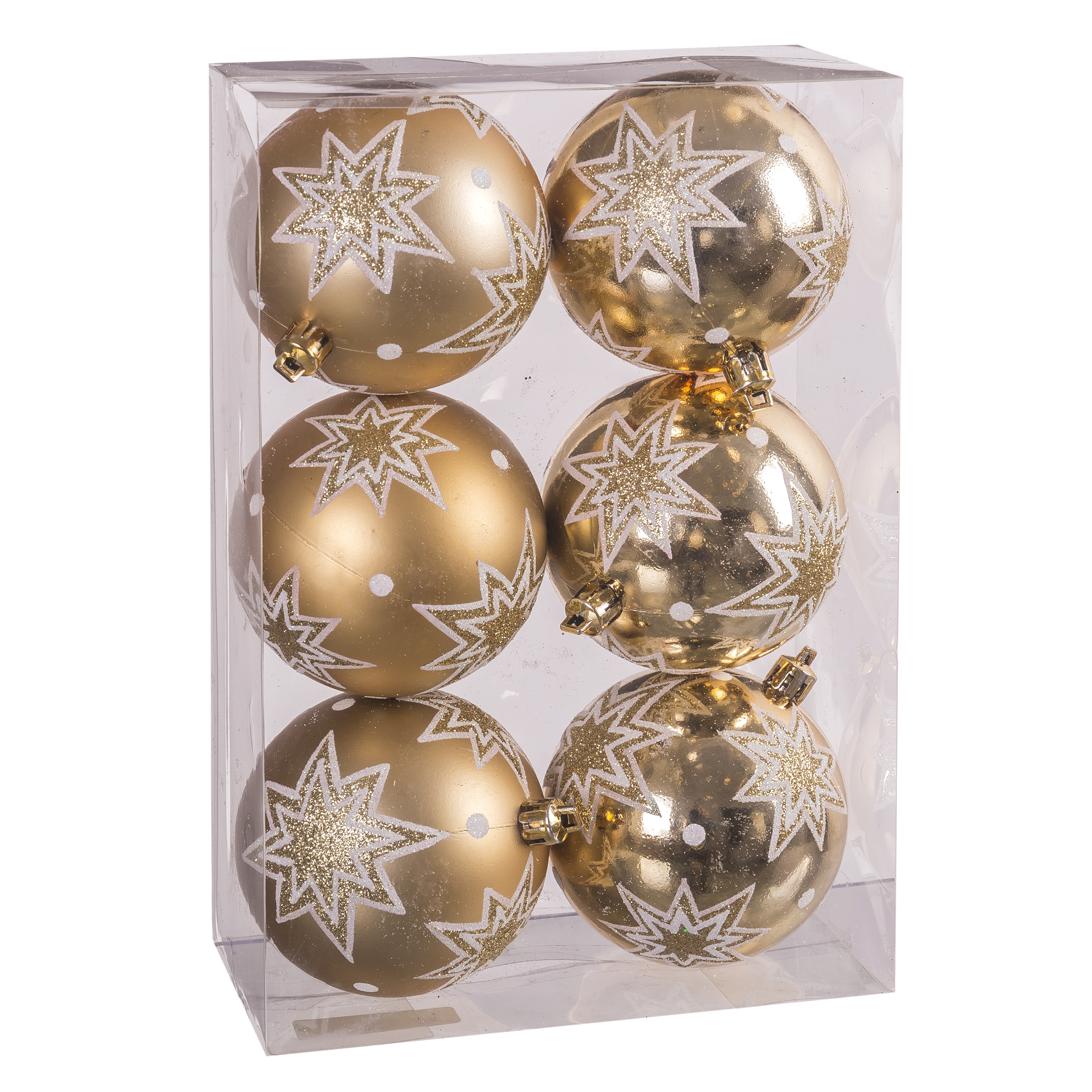 DZ-116-851 ЕЛОЧНАЯ ИГРУШКА, НАБОР 6 ШТ TO4ROOMS  - Вид №1