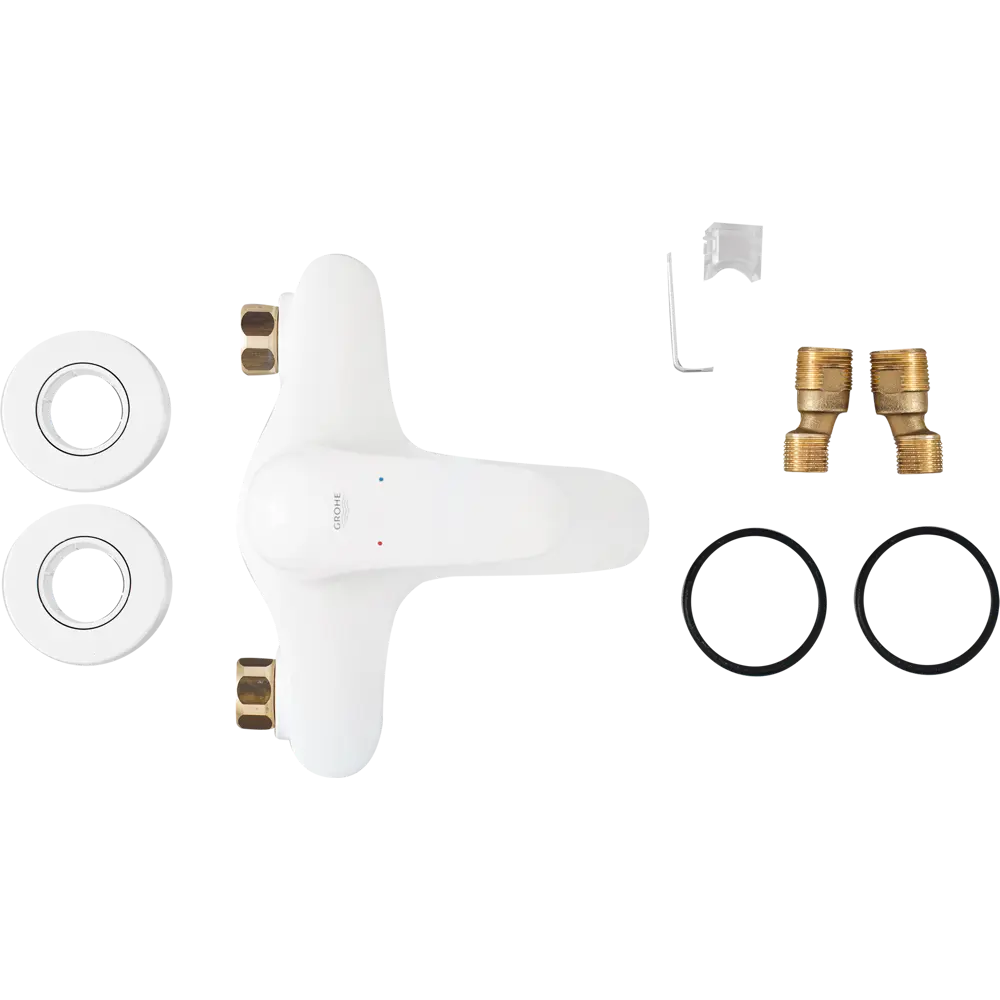 Смеситель для ванны Grohe Eurostyle 23726LS3 однорычажный цвет белый STLM-2152932 - Вид №3