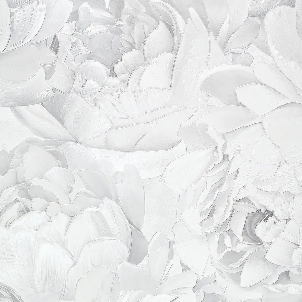 Обои флизелиновые Victoria Stenova Peony серые 1.06 м VS585330 STLM-2061633 - Вид №2