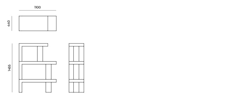 Отдельно стоящий дневной шкаф в Cimento® Альберони ARCH-00048497 - Вид №10