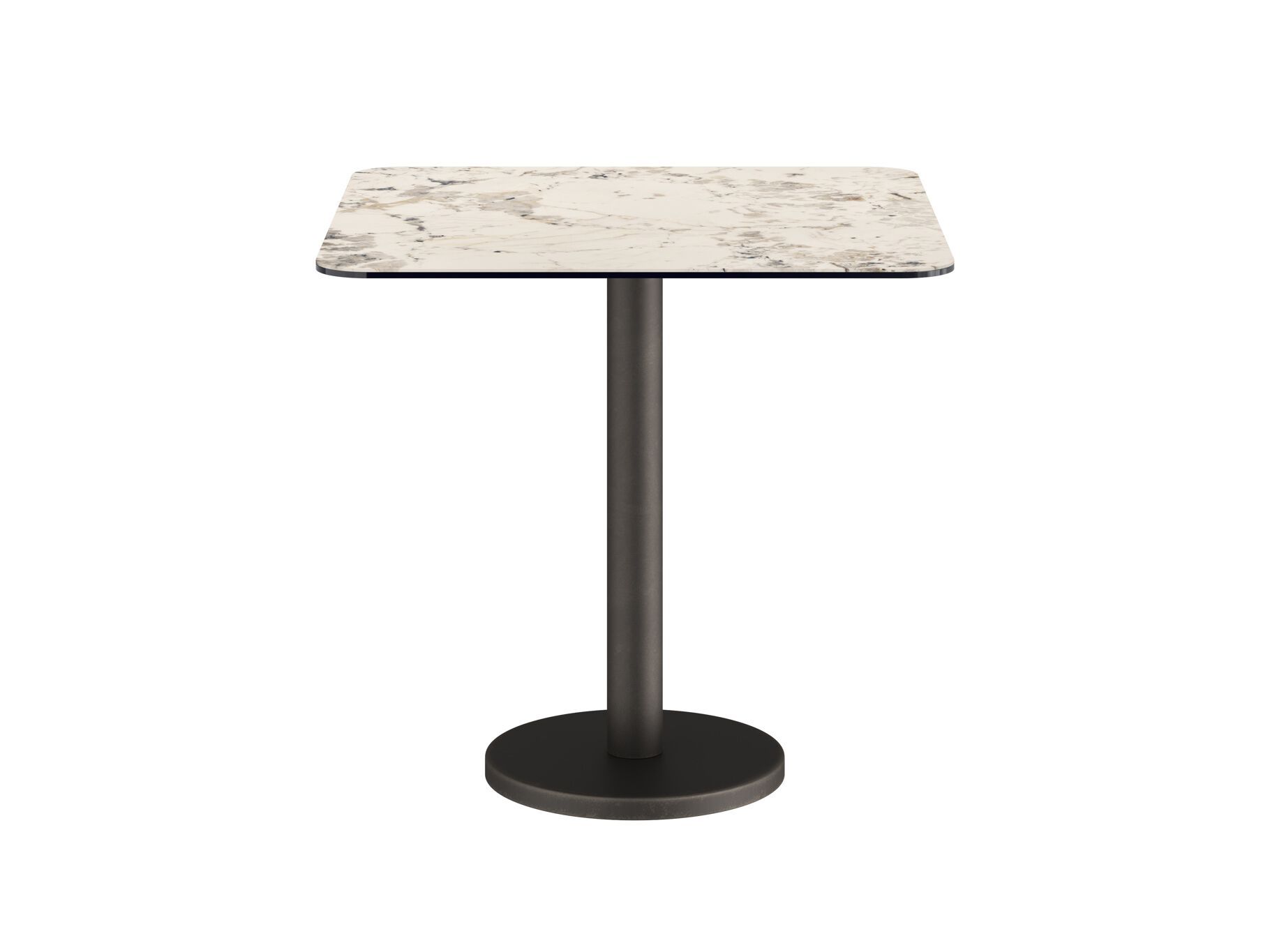 Квадратный стол из керамогранита и металла DÔME DECO Awaken ARCH-00015471