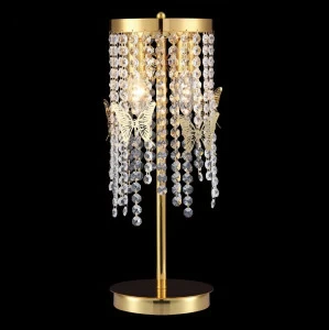 Настольная лампа Crystal Lux Bloom LG2 Gold CRYSTAL LUX ИНТЕРЬЕРНЫЕ 080271 Золото;прозрачный
