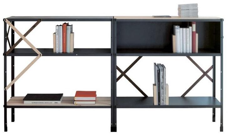 Nils Holger Moormann Двусторонняя открытая полка из стали с порошковым покрытием sun-id-1363490 - Вид №10