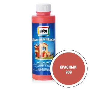 Колорант Jobi № 909 цвет красный, 500 мл