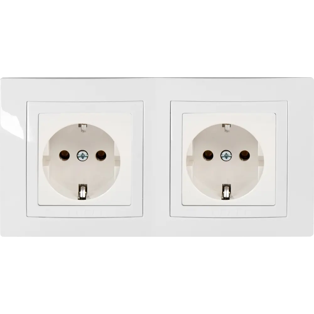 Рамка для розеток и выключателей Systeme Electric Unica 2 поста, цвет бежевый STLM-2014581 - Вид №2