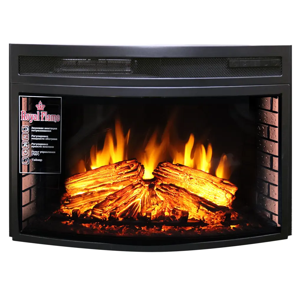 Очаг Dioramic 25 LED FX 66x47x33 см цвет чёрный 82769240 STLM-2198087 ROYAL FLAME 