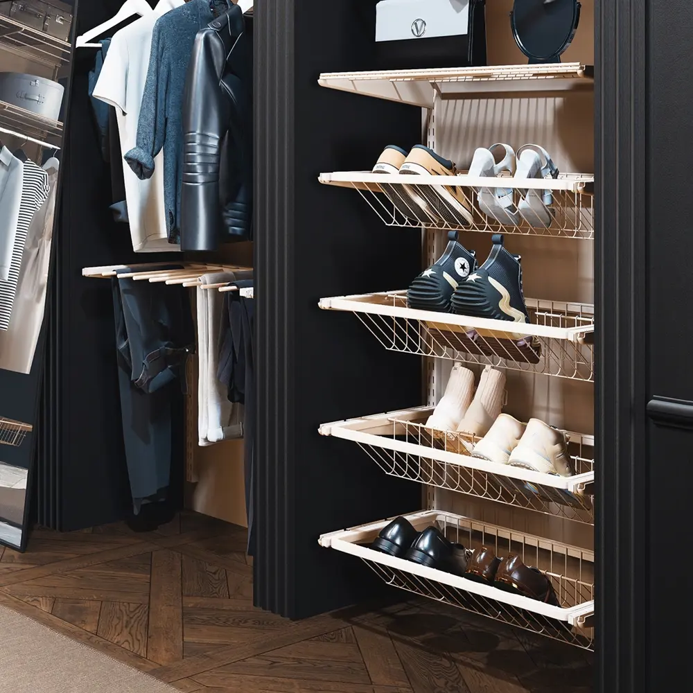 Выдвижная обувная полка LARVIJ Magnolia 55.5x41 см 84804214 STLM-0055438 - Вид №2