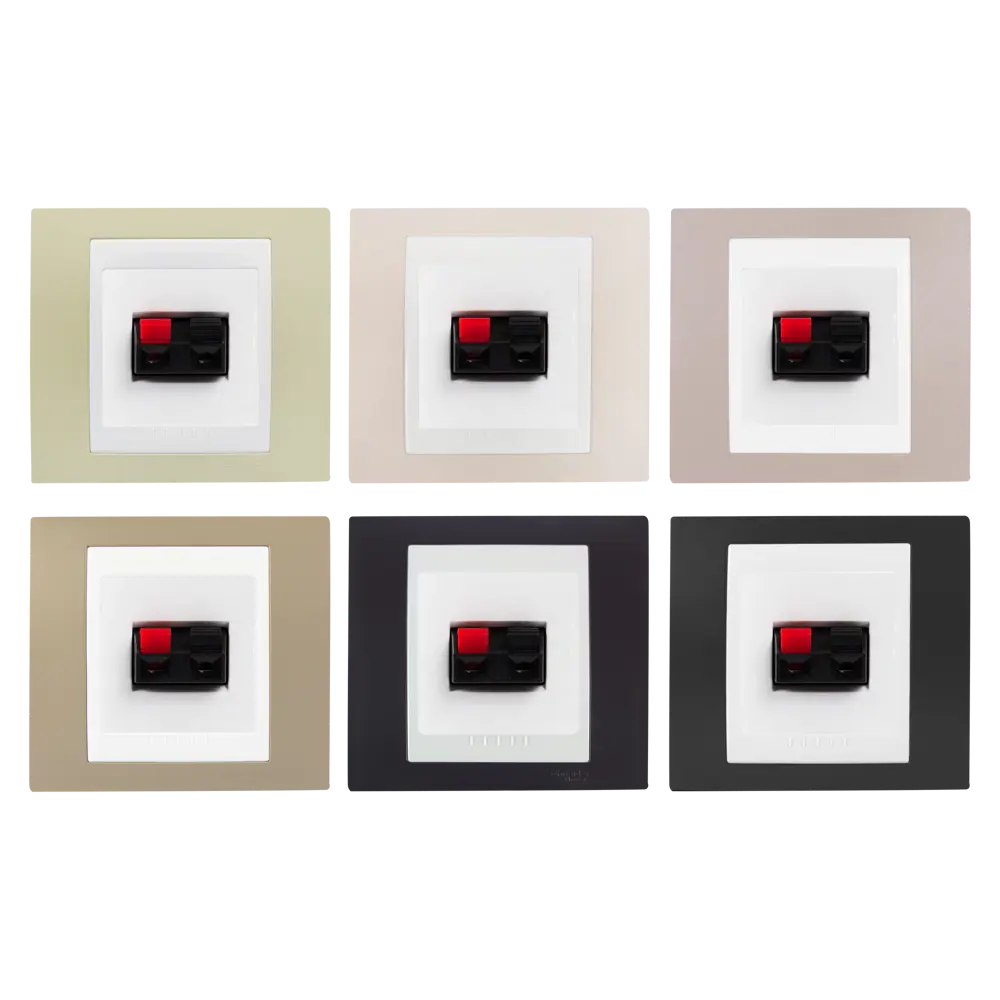 Аудио розетка встраиваемая Systeme Electric Unica, цвет белый STLM-2142104 - Вид №1