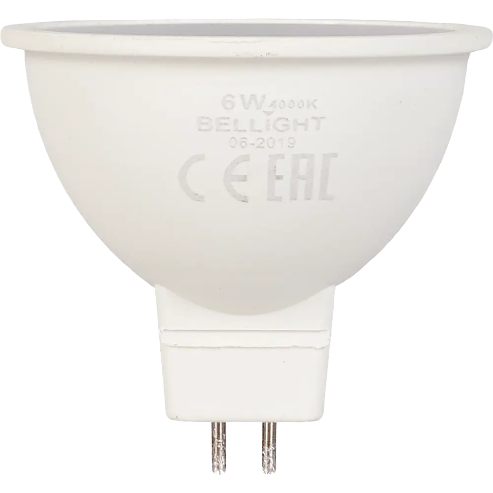 Лампа светодиодная Bellight GU5.3 220-240 В 6 Вт 420 лм, белый свет STLM-2007123