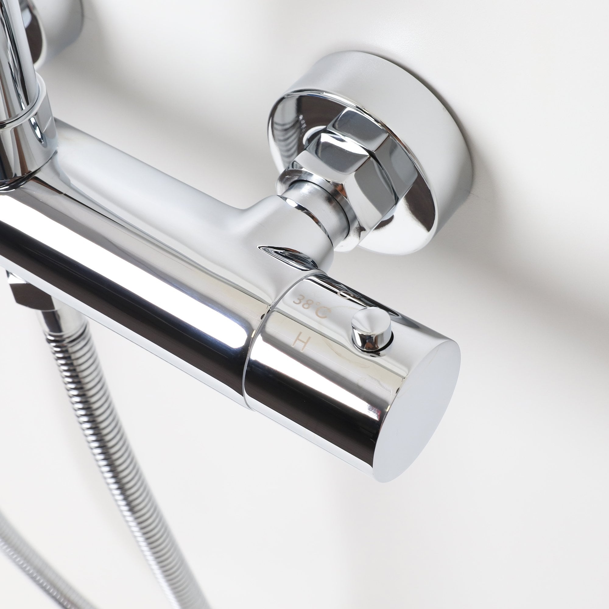 Однорычажный смеситель для душа с 3 отверстиями и ручным душем LUSSO Elegance ARCH-00042233 - Вид №3