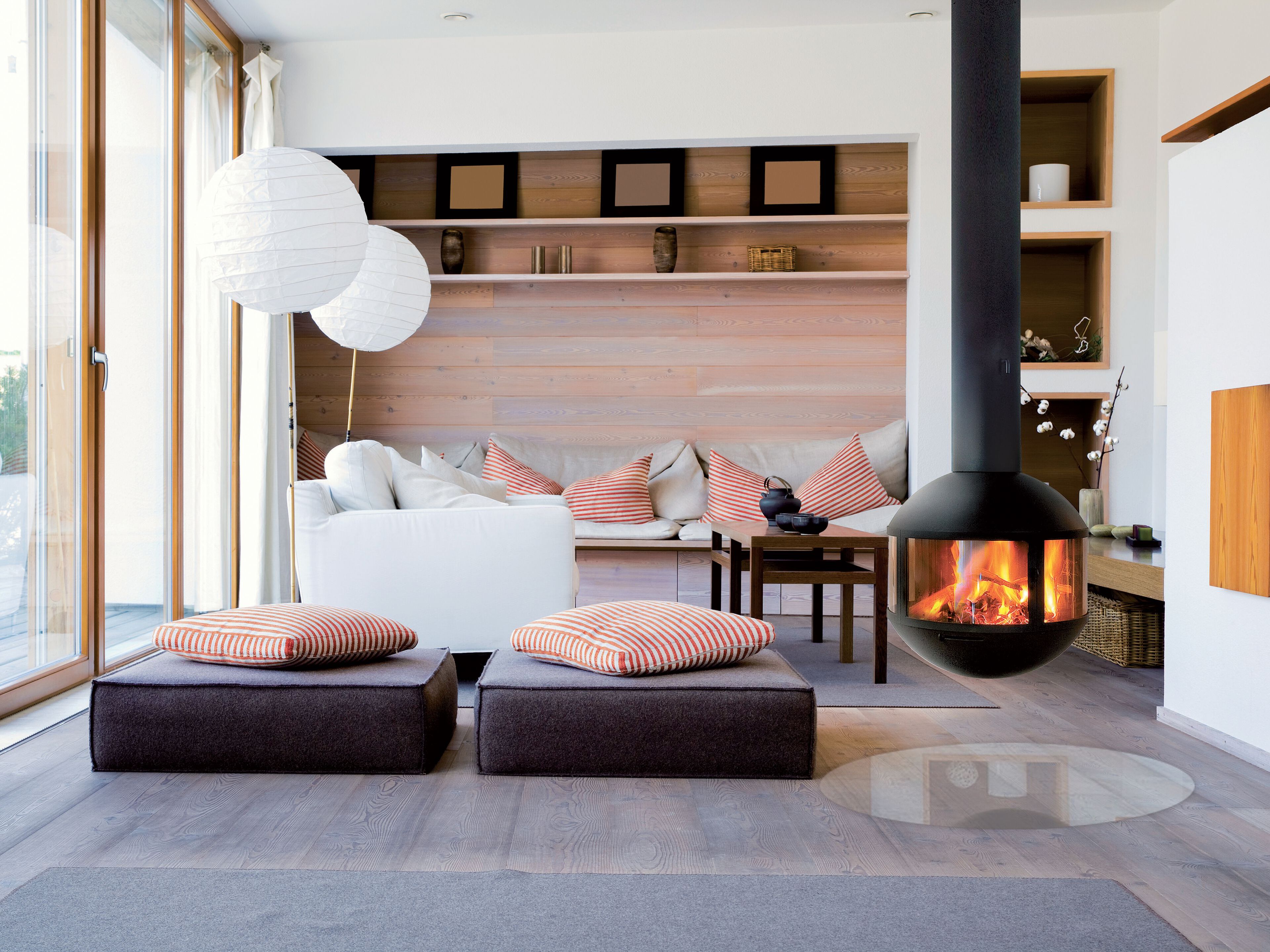 Центральный подвесной камин Focus creation Agorafocus ARCH-00119426