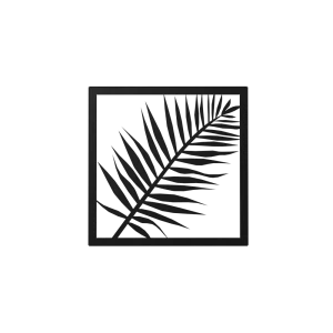 Панно Ilikpro Тропический лист Юго-Запад 39x39 см