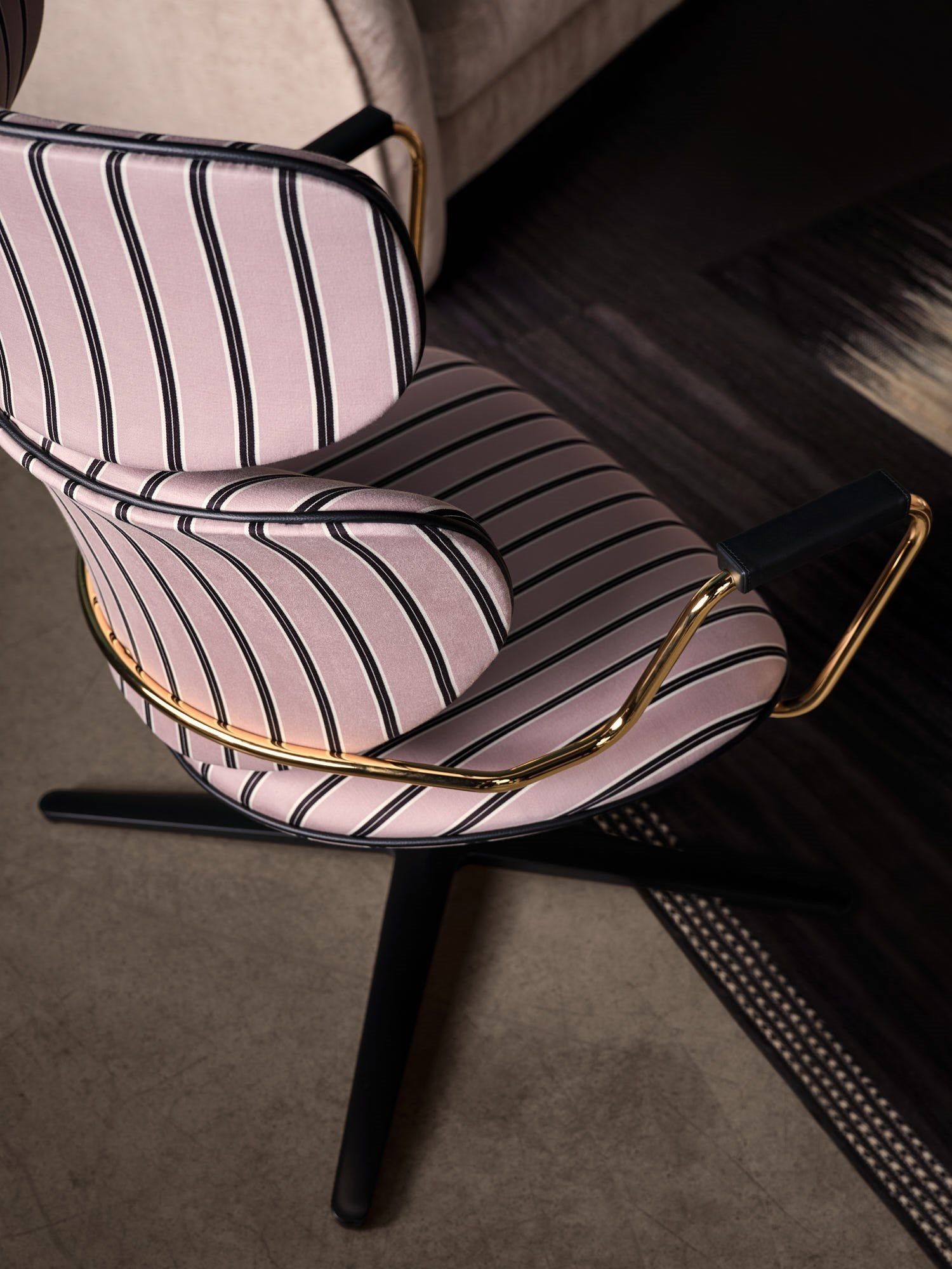 Ткань спиц поворотный стул BLACK TIE Азия ARCH-00057964 - Вид №3