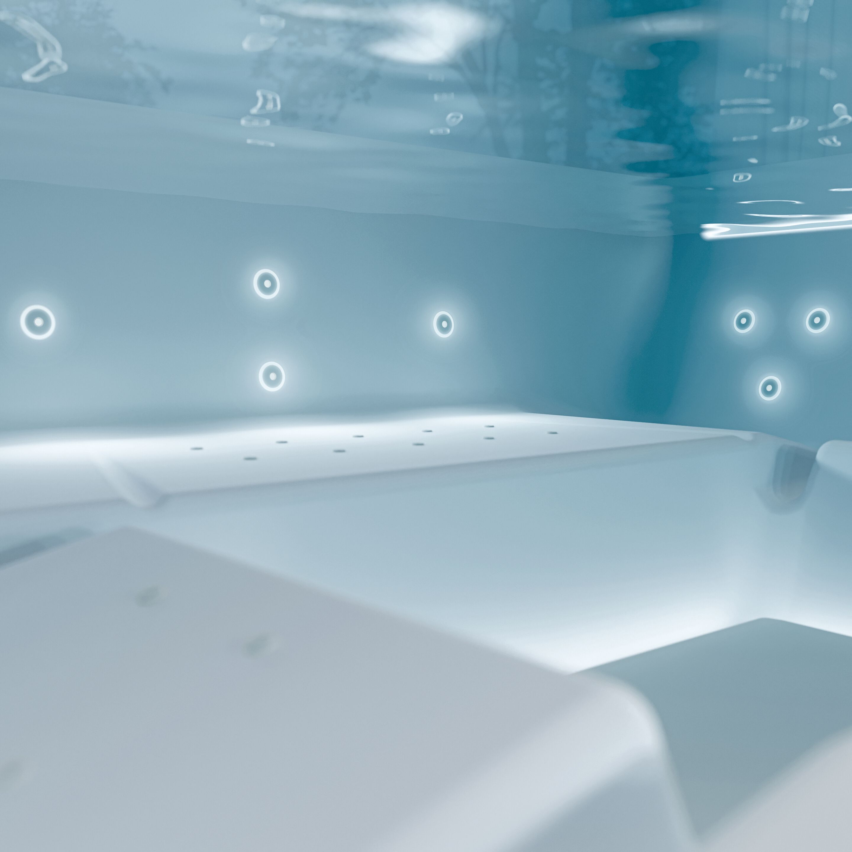 4/5 местный прямоугольный встраиваемый мини-бассейн DISENIA HELBA 240 ARCH-00141741 - Вид №4