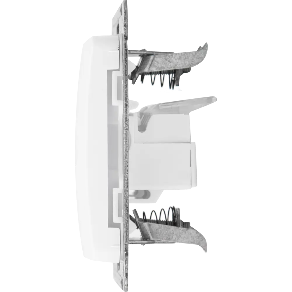 Розетка компьютерная встраиваемая Hegel РСКК-440 цвет белый STLM-2006379 - Вид №3
