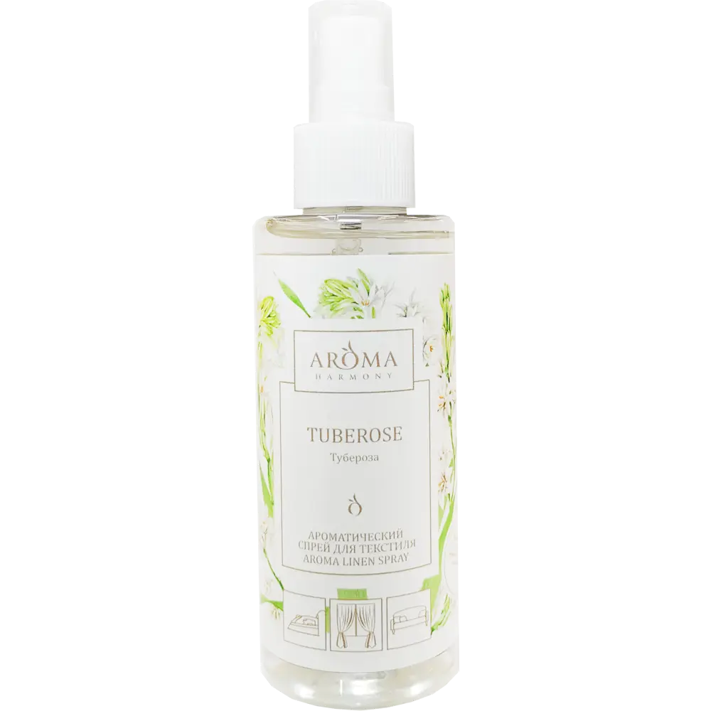 Спрей для текстиля Тубероза 150 мл 82888466 STLM-2072868 AROMA HARMONY 