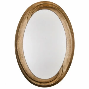 Бронзовое овальное зеркало настенное Oval Bronze PUSHA ДИЗАЙНЕРСКИЕ 062524 Бронза
