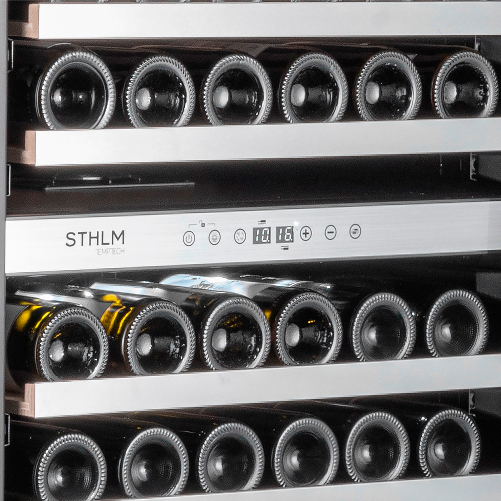9173363 Винный шкаф Temptech ST180DRB черный STDN-0121121 - Вид №4