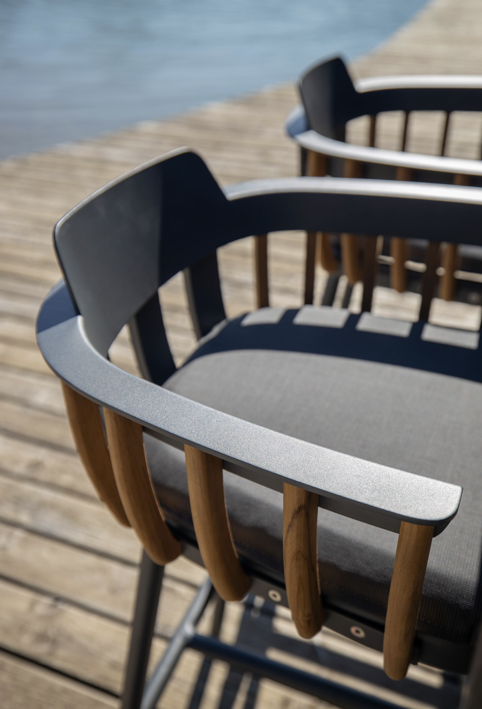 Высокий садовый стул со спинкой DRIGANI Dream ARCH-00034656 - Вид №1