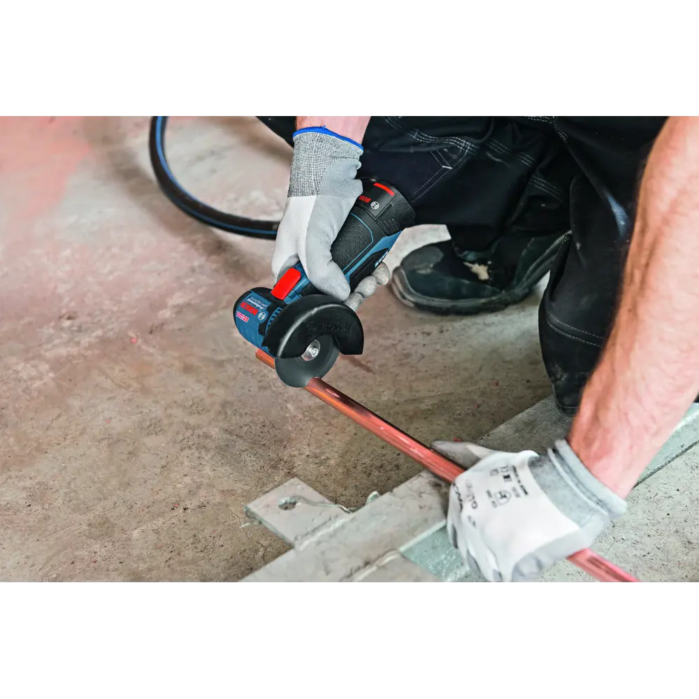 УШМ аккумуляторная бесщеточная Bosch GWS 12V-76 06019F2000, 12 В Li-ion, 76 мм, без АКБ и ЗУ BOSCH PROFESSIONAL STLM-2007469 - Вид №6