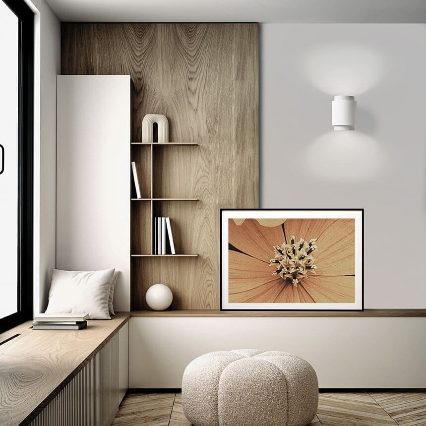 Гипсовая настенная лампа Tecnico SYME TONDA ARCH-00145862 - Вид №6