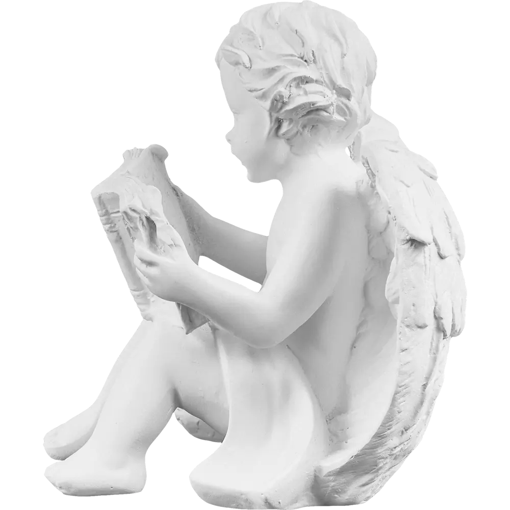 Статуэтка Ангел белый керамика 15.5x15x15.5 см микс Atmosphera STLM-2003156 - Вид №7