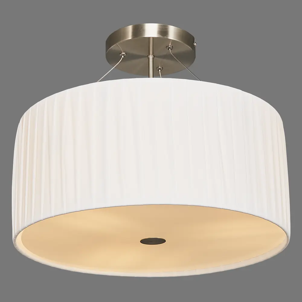 Люстра Globo 3xE27x40 Вт, 45 см, цвет матовый никель STLM-2030133 - Вид №2