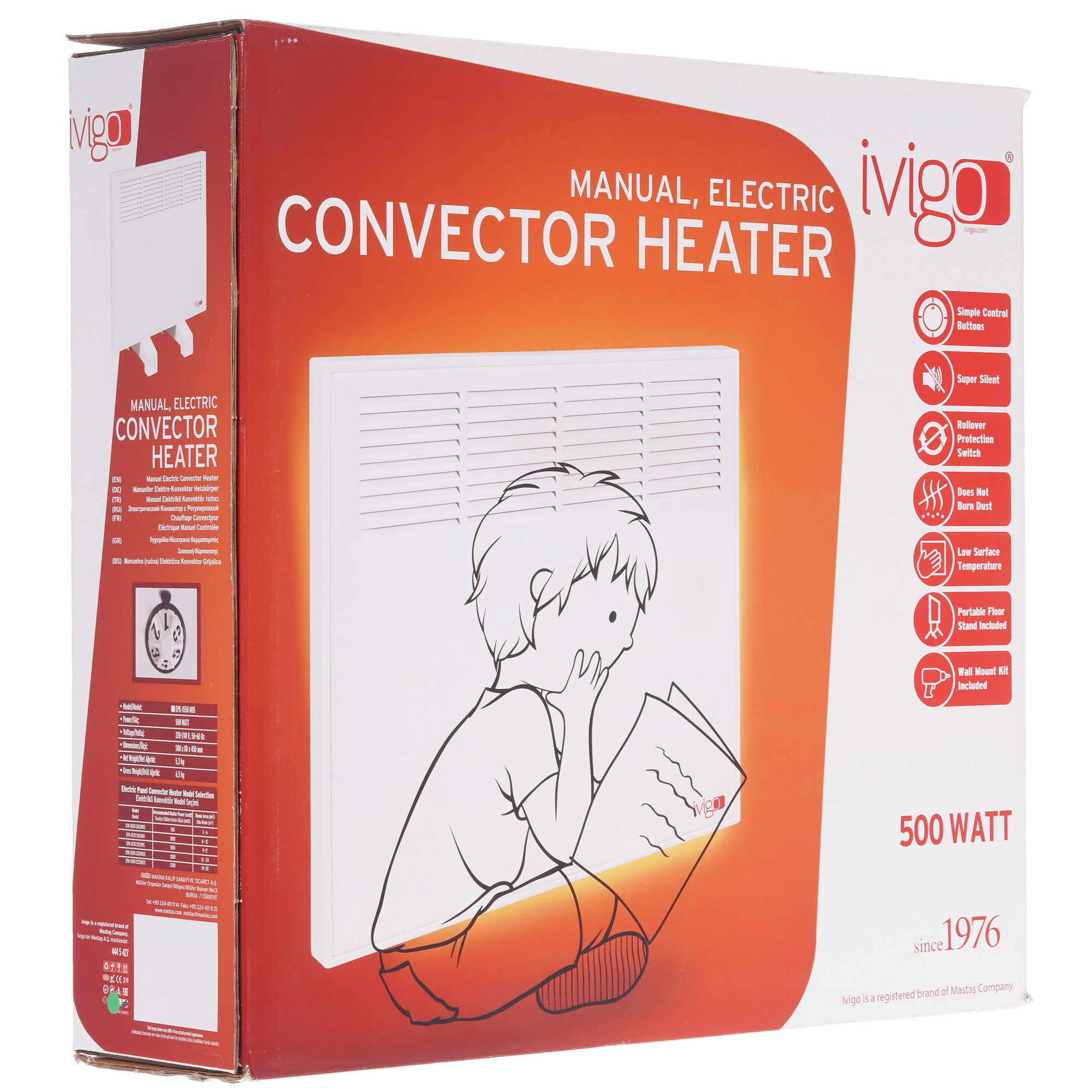 9935427 Конвектор iVigo EPK4550M05 STDN-0052902 - Вид №9