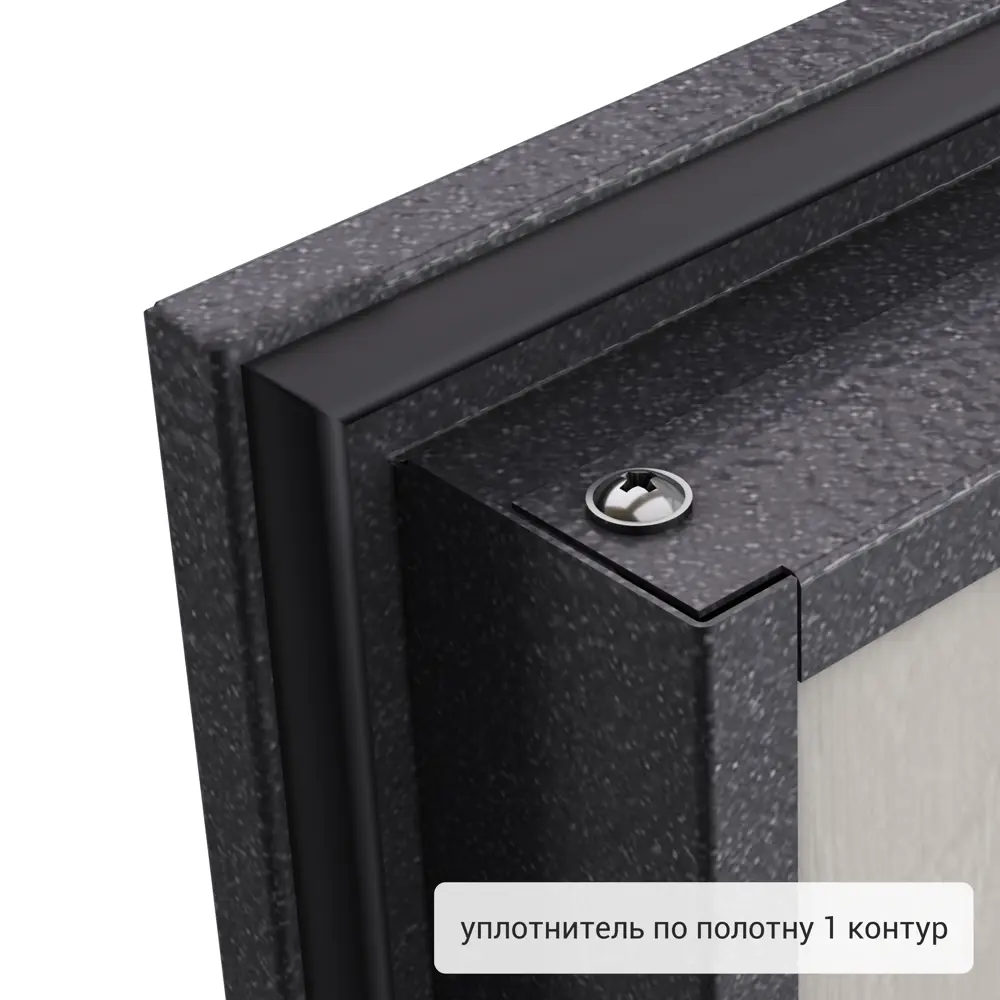 Дверь входная металлическая Альта 95x205 см правая цвет белое дерево TOREX STLM-2196418 - Вид №11