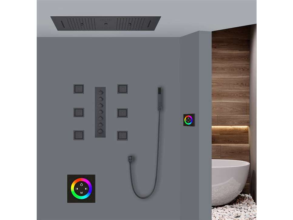 Встраиваемый светодиодный душ с душем Fontana Showers AcquaVita ARCH-00007426 - Вид №1