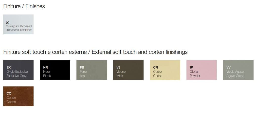 Отдельно стоящая раковина из Cristalplant® Falper Совок ARCH-00083919 - Вид №3