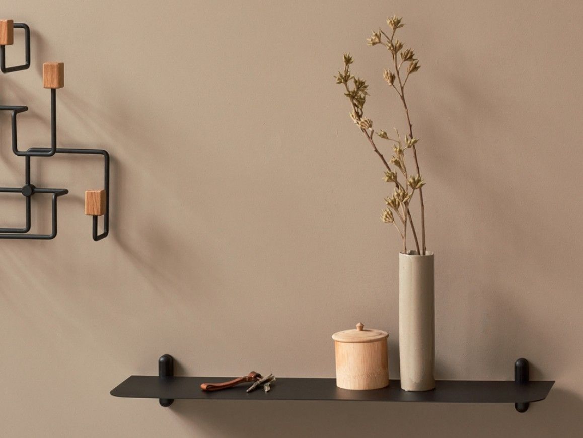 Стальная и деревянная полка Gejst Nivo ARCH-00102678 - Вид №2